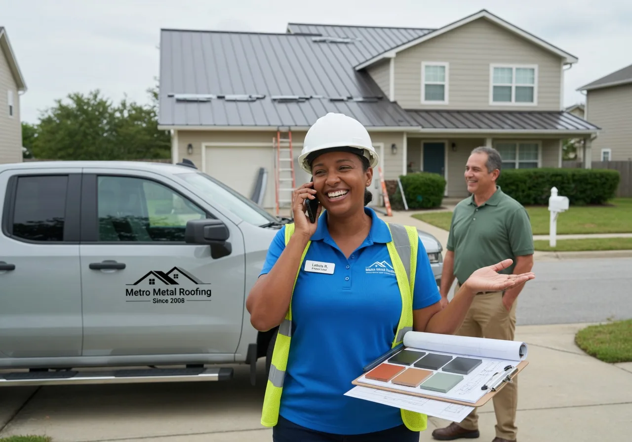 Metal Roof Repair in Farmersville, IL